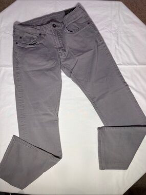 Buffalo David Bitton Men's Slim Straight Gray Jeans 31x30